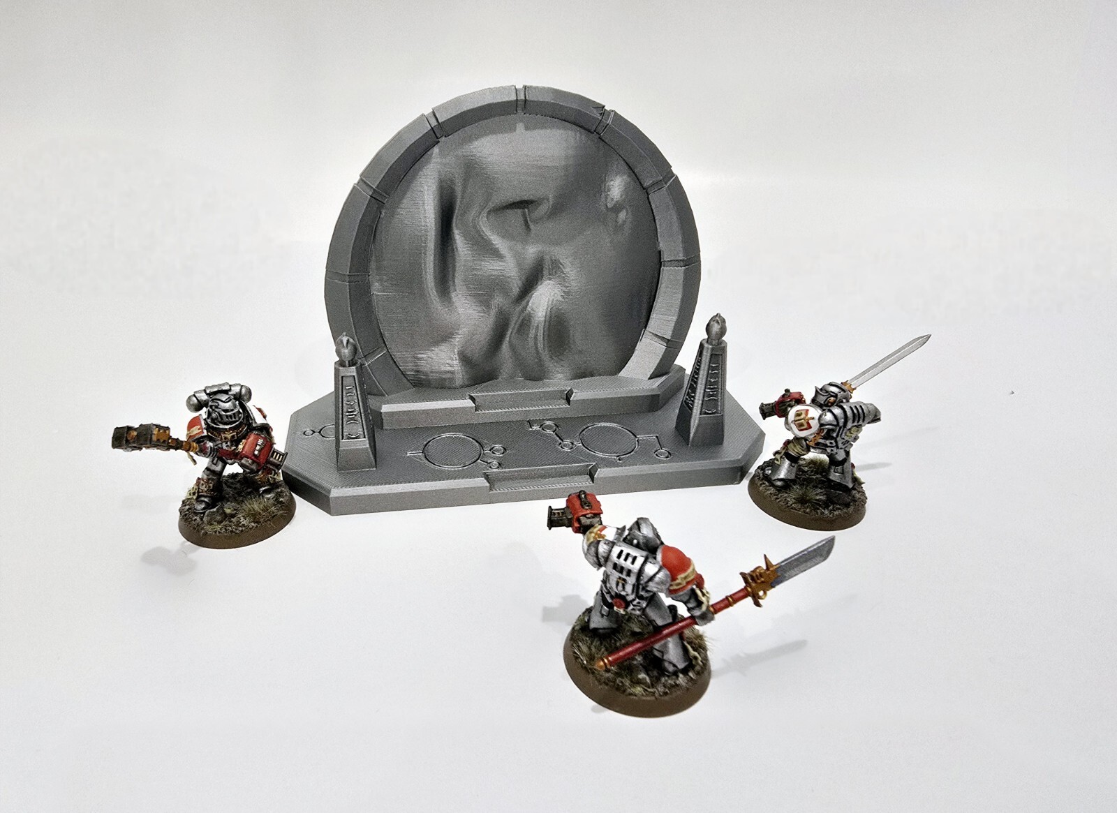 3D Printed Necron Proxy Active Space Portal Great For 40K Or Kill Team