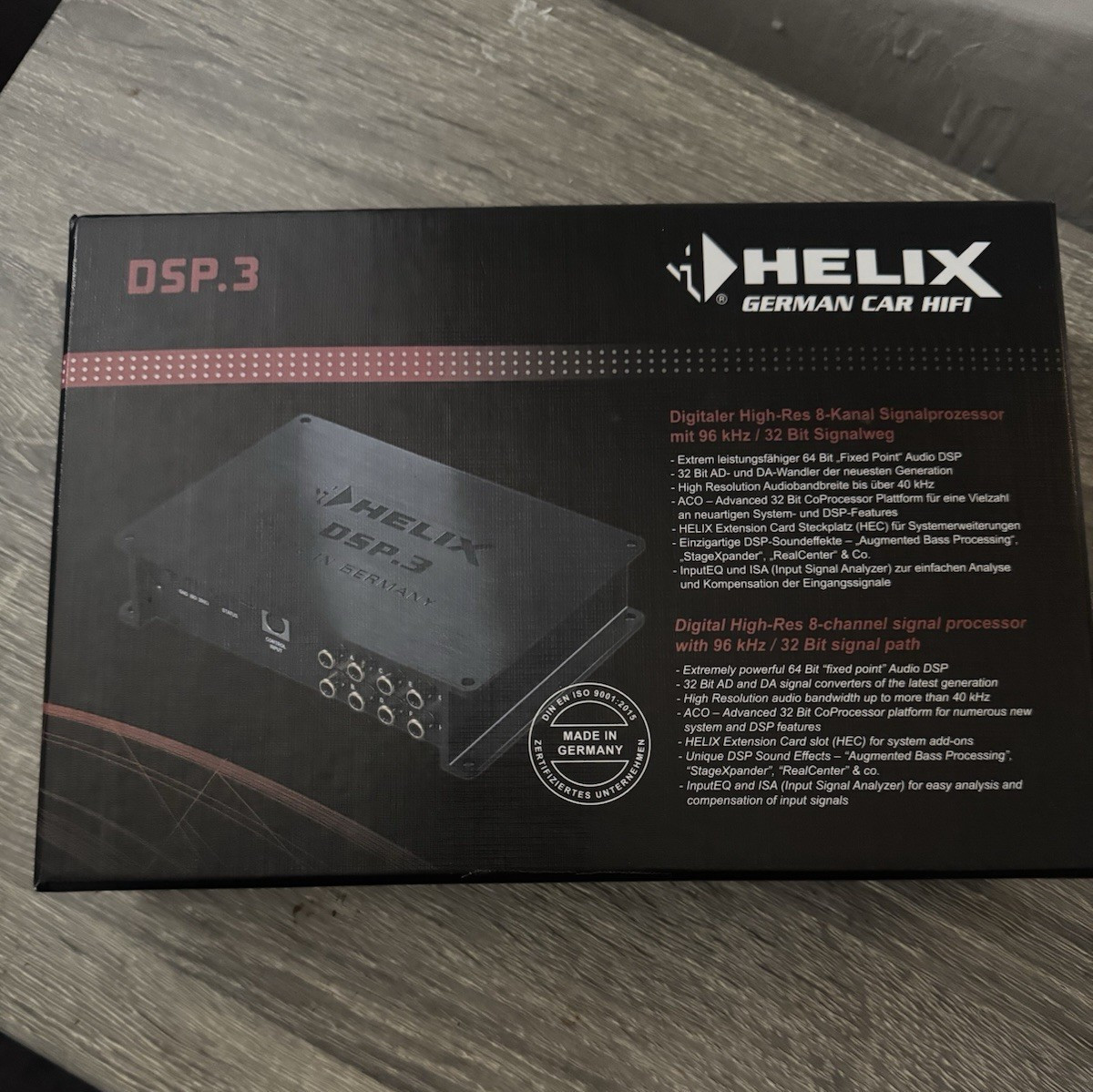 Helix DSP.3 German Car HiFi Signal Processor Digital Signal Processor DSP.3
