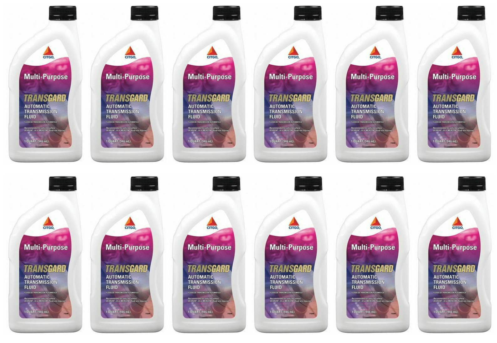 Citgo Transgard MP Dexron III ATF Mercon 12-1 Qt Transmission Fluid 633135001181