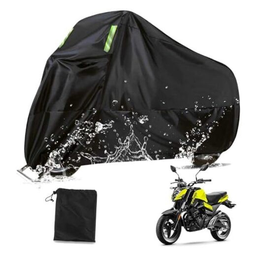 Waterproof Motorcycle Cover - All Season - 116x55x43 Inches