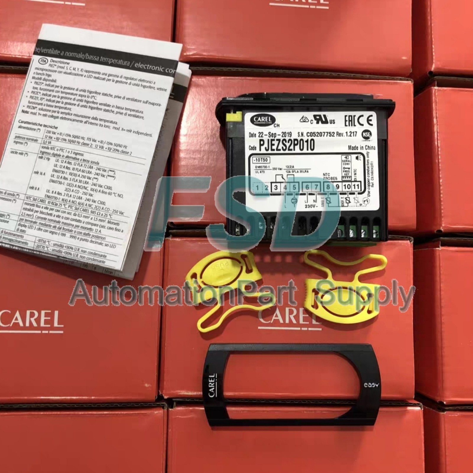 CAREL PJEZS2P010 Temperature controller 1 PCS New Box
