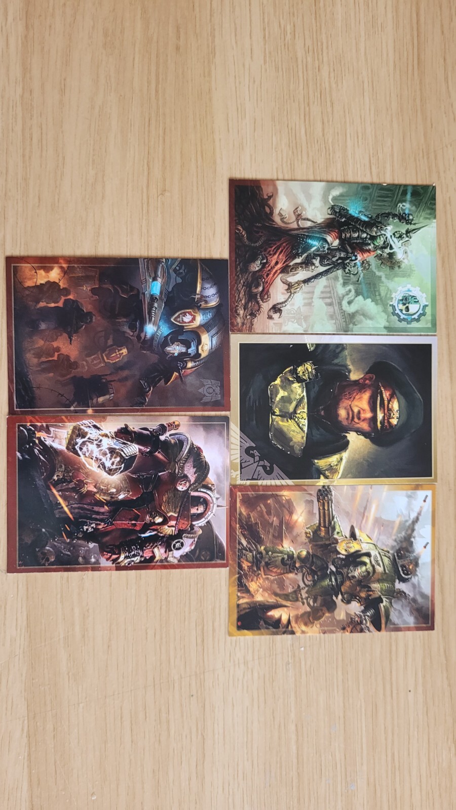 warhammer 40k trading cards