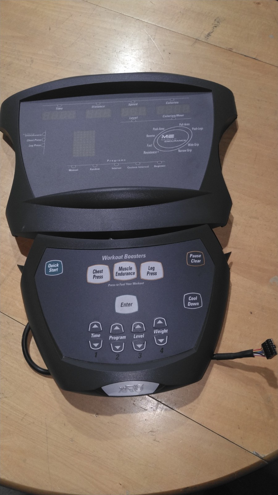 Seated Elliptical Octane Fitness XR6 Console/Display