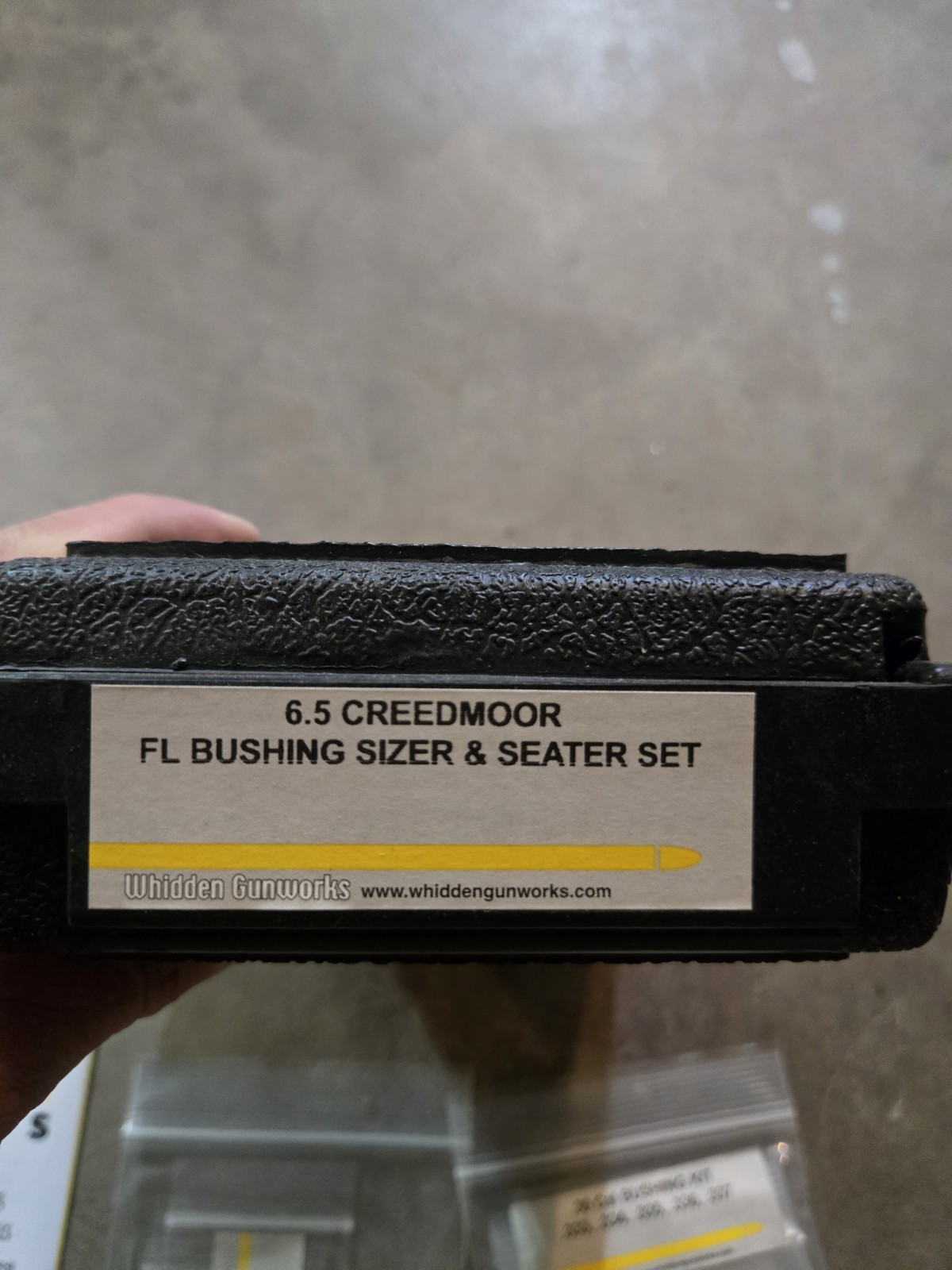 Whidden Gunworks 6.5 Creedmoor FL Bushing Sizer & Seater Die Set