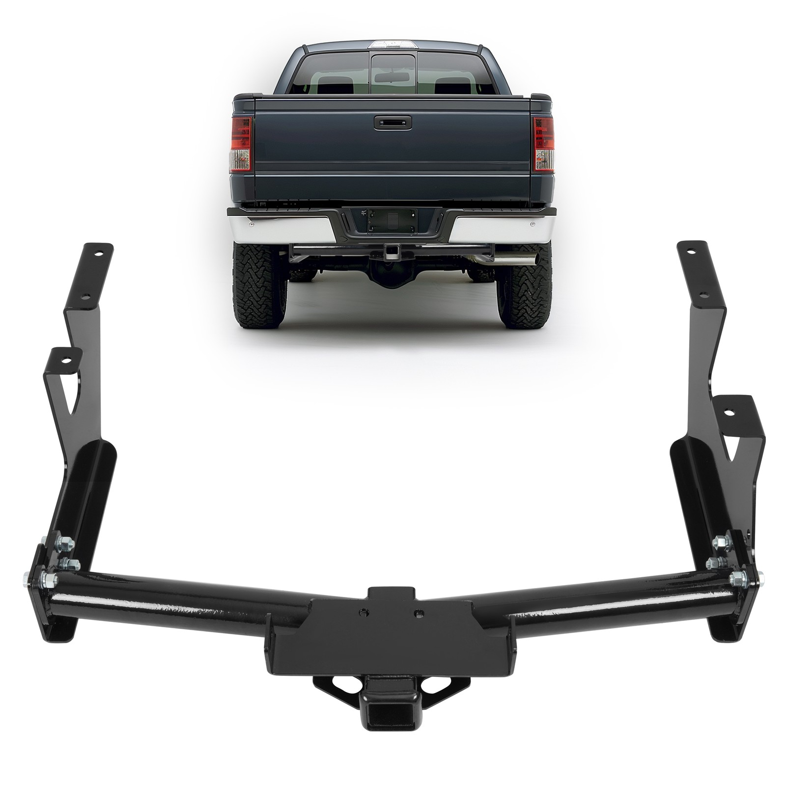Class 3 Trailer Hitch Receiver Towing For Ford F-150 F150 2004-2005 Steel