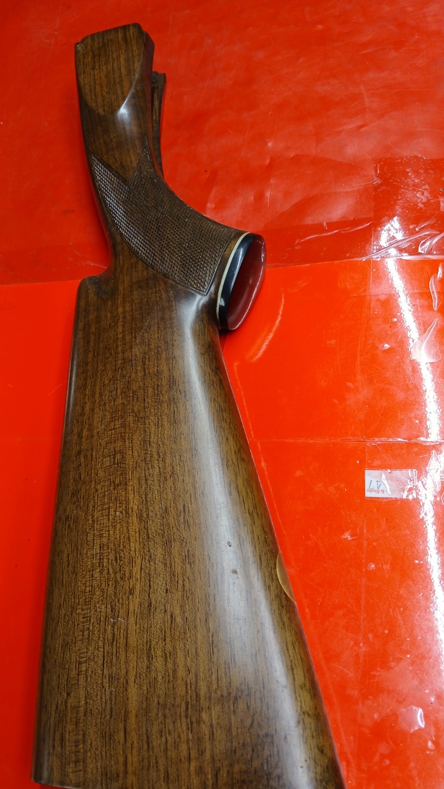 ithaca - skb  - 500 600 - 12 gauge -   wood stock - used