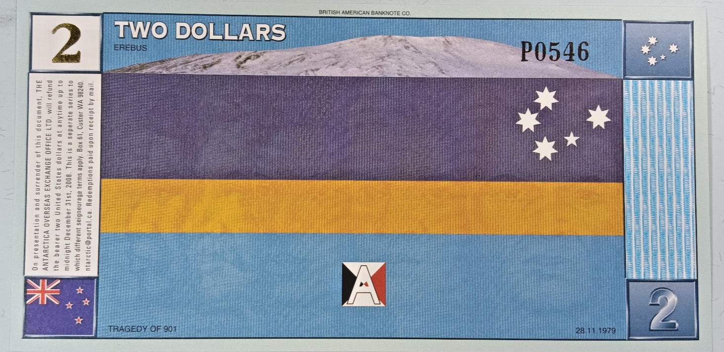 Antarctica 1999 1 $ UNC