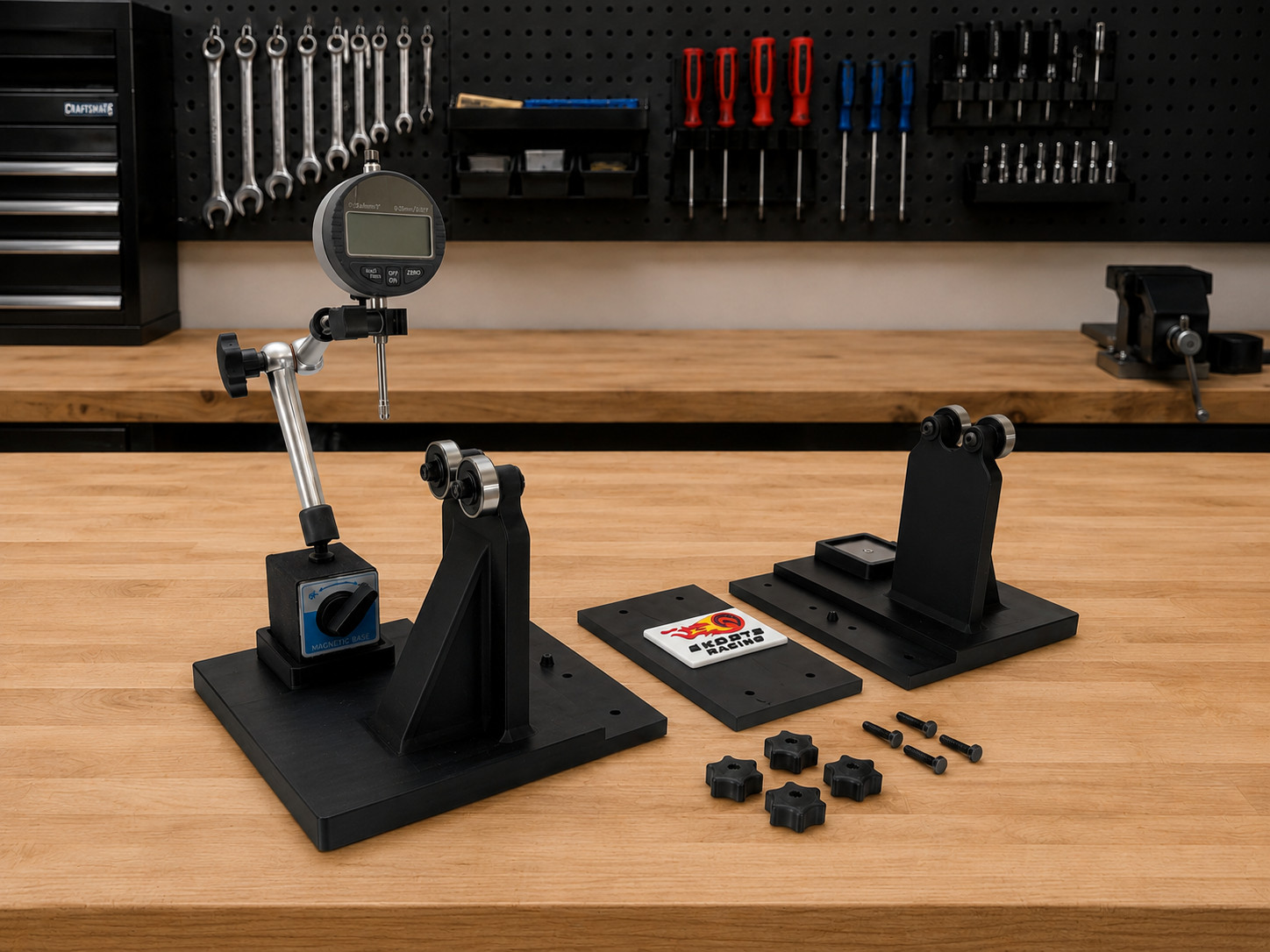 Universal Crankshaft Truing Stand