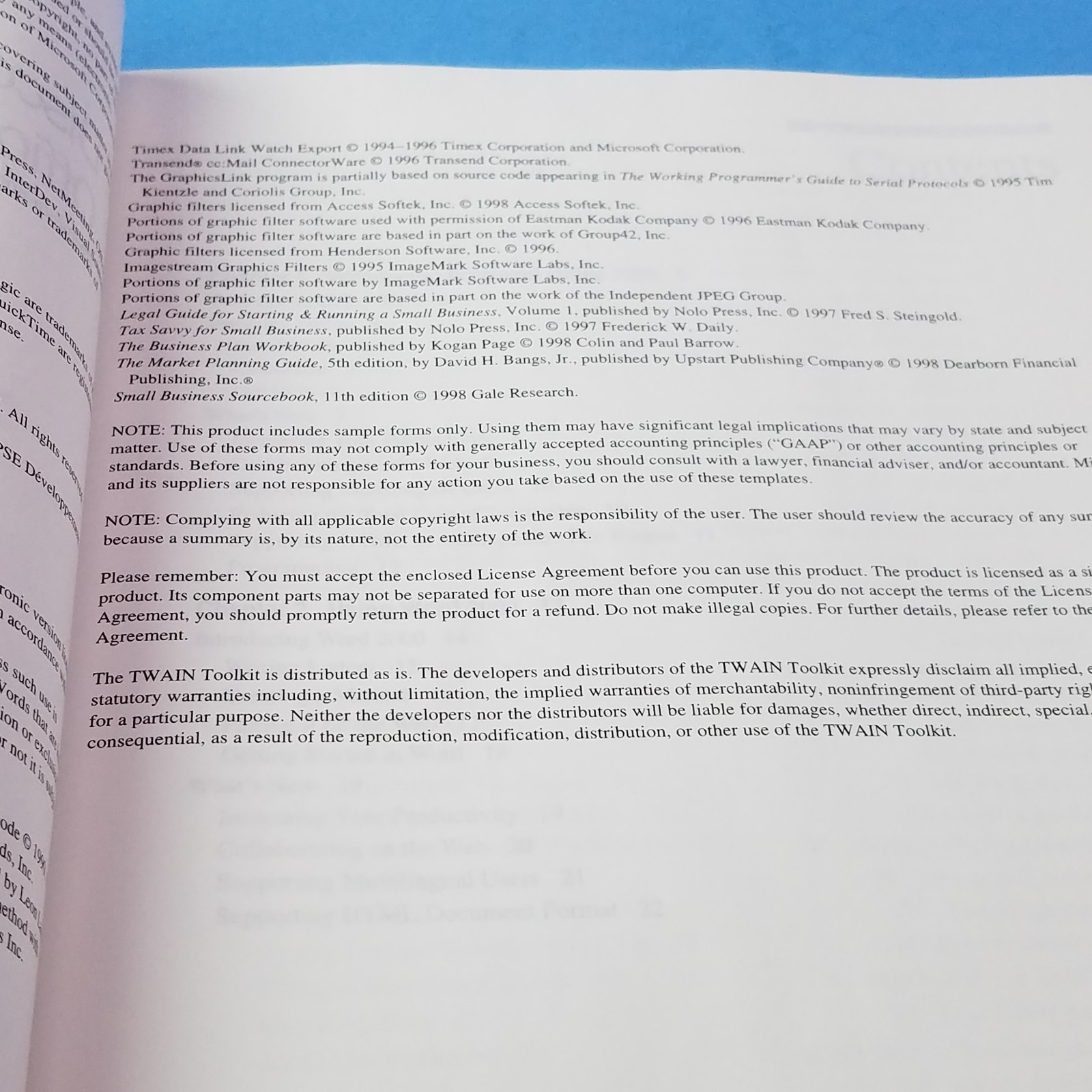 Discovering Microsoft Office 2000 Premium and Professional Manual And Box
