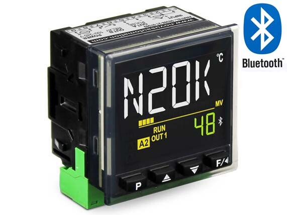 N20K48 1/16 DIN USB LCD PID Temperature Controller, Bluetooth, Timer, Ramp Soak