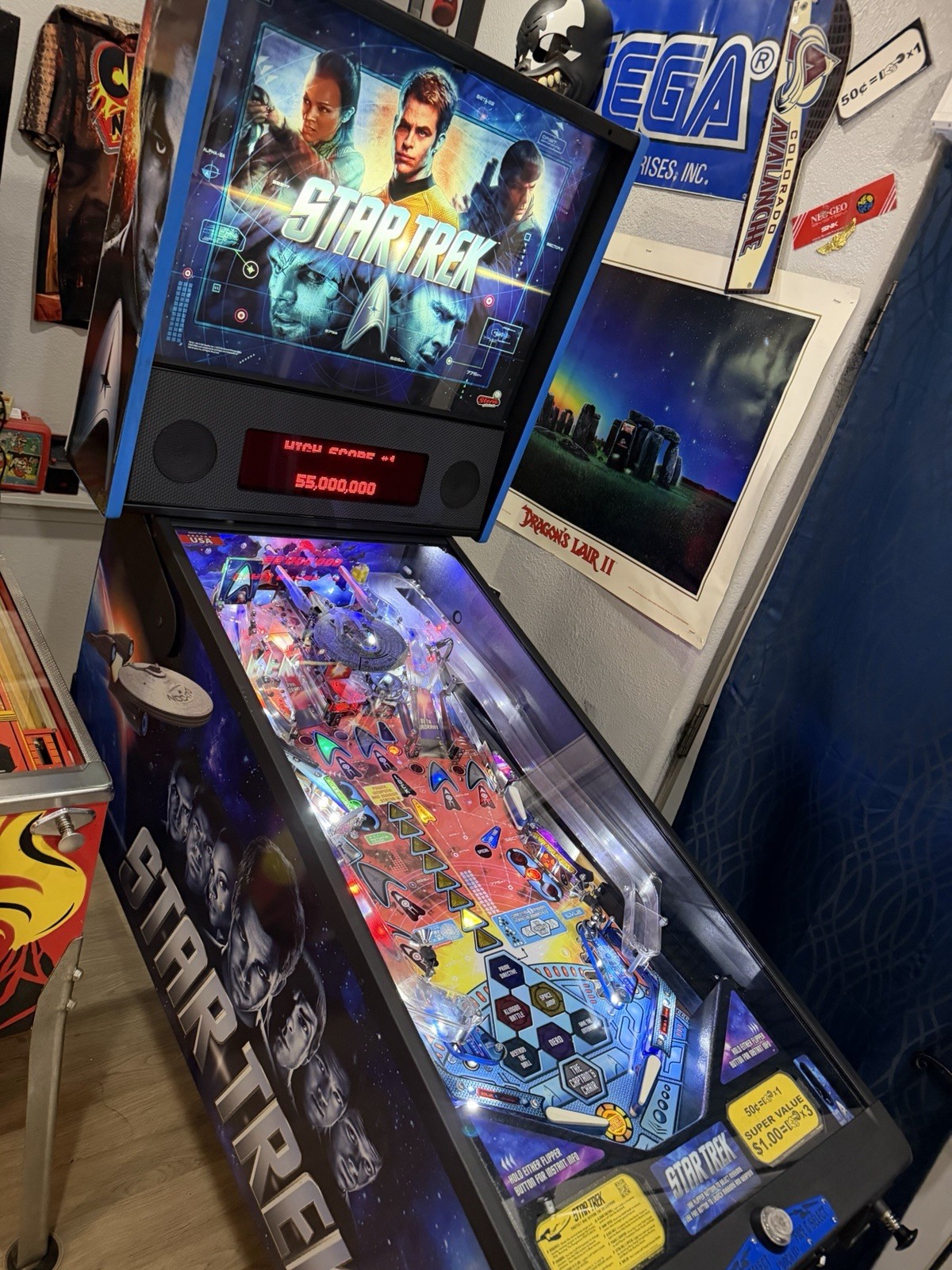 pinball machine Star trek