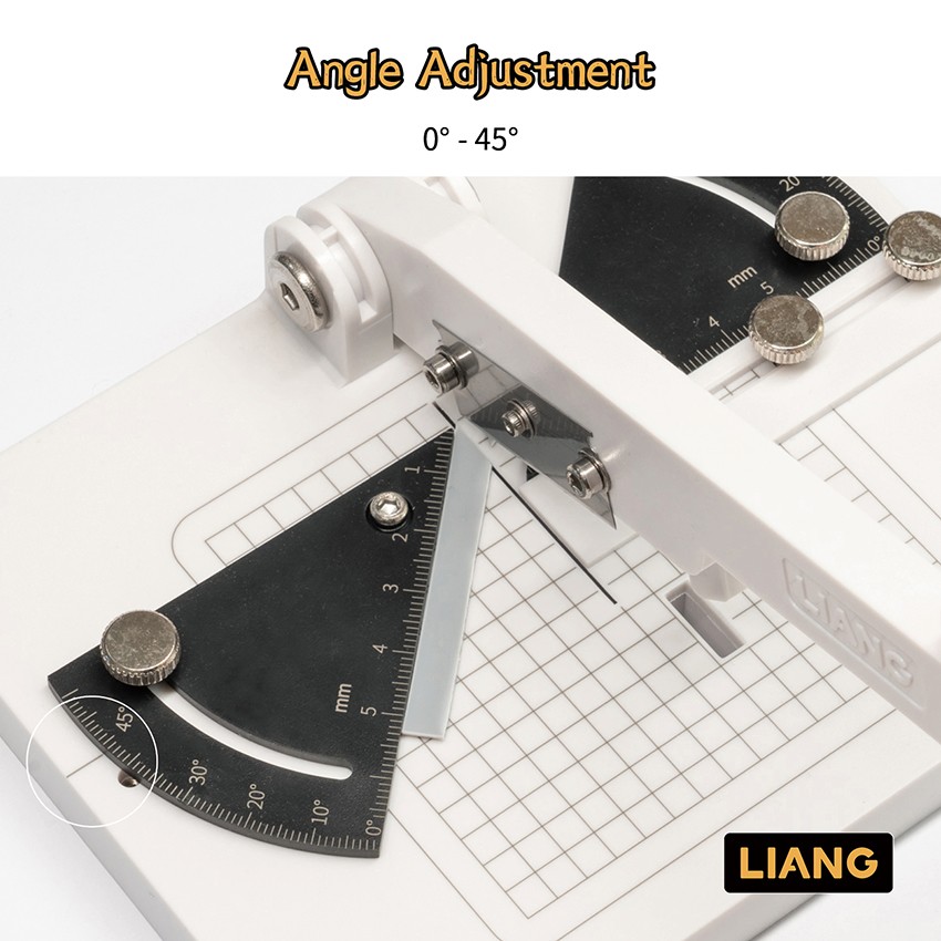 For LIANG-0236 Angle Length Adjustment Miter Cutter Labor-Saving Cutting-off Kit