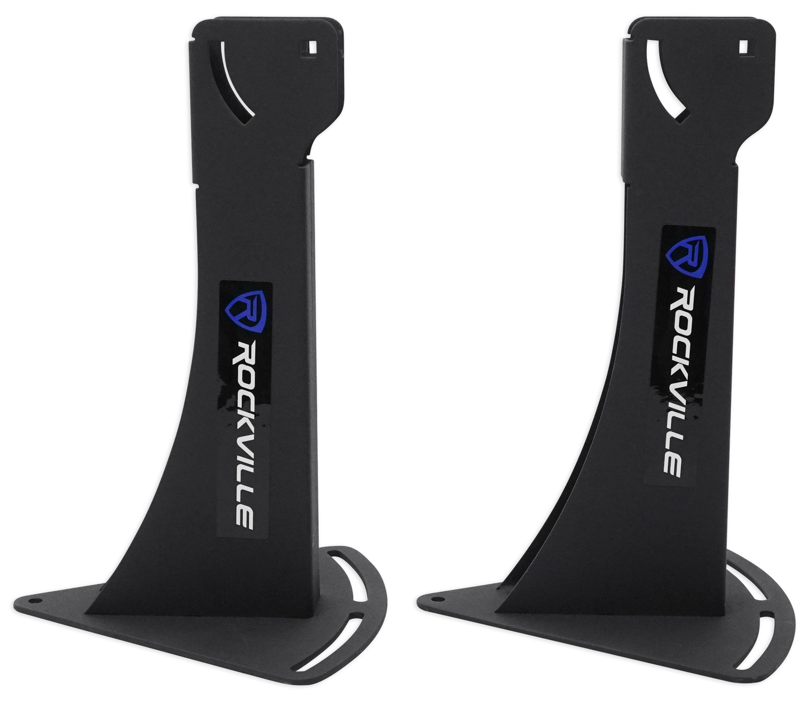 Pair Rockville Adjustable PA Wall Mount Brackets for QSC E115 Speakers