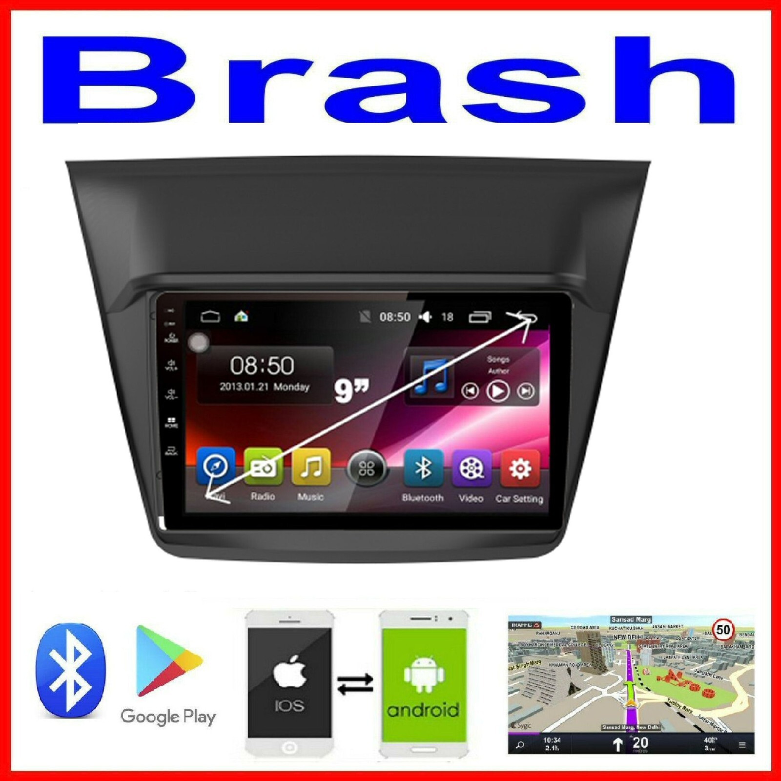 MITSUBISHI TRITON 2009-14 GLX GPS CARPLAY ANDROID AUTO CAMERA ODB DAB+ TPMS DVR