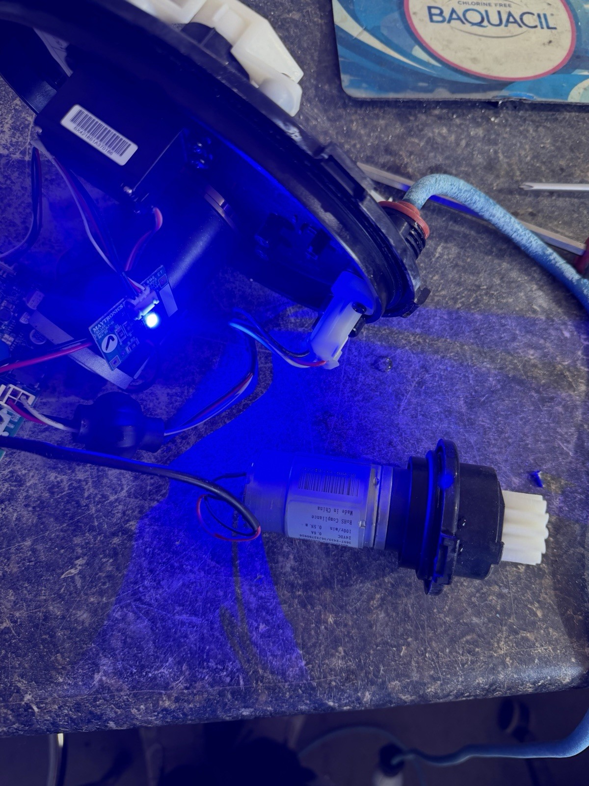 *TESTED* Maytronics Pump Motor 5521259-1 3657-2433 24V for Dolphin Pool Robot