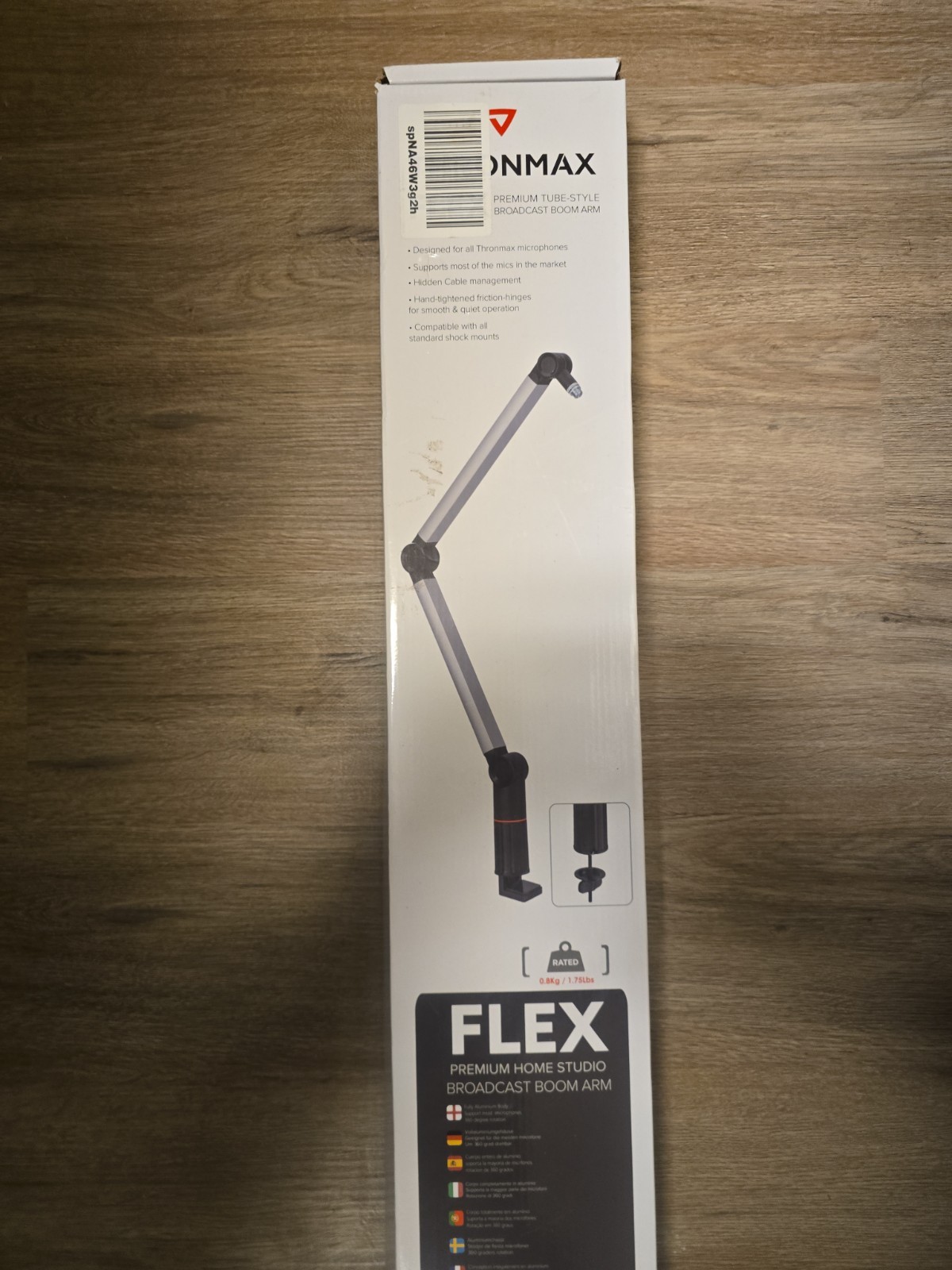 THRONMAX Flex Professional Boom Arm Mic Stand for Game streaming/Broadcast