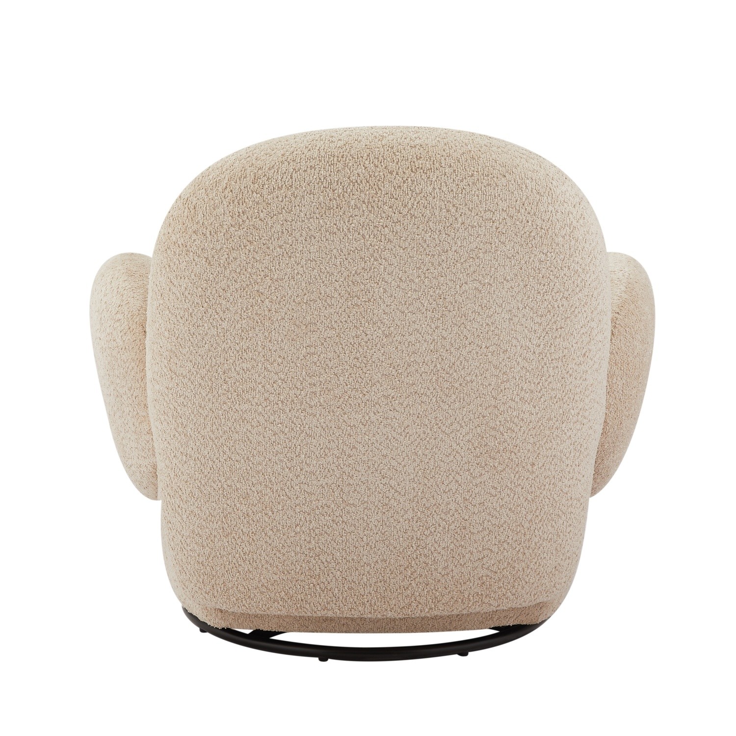 360° Swivel Accent Chair Club Chair Lounge Armchair Single Sofa Chair Beige/Gray