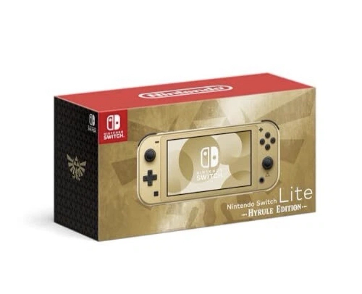 NEW SEALED Nintendo Switch Lite Handheld Console Legend of Zelda Hyrule Edition
