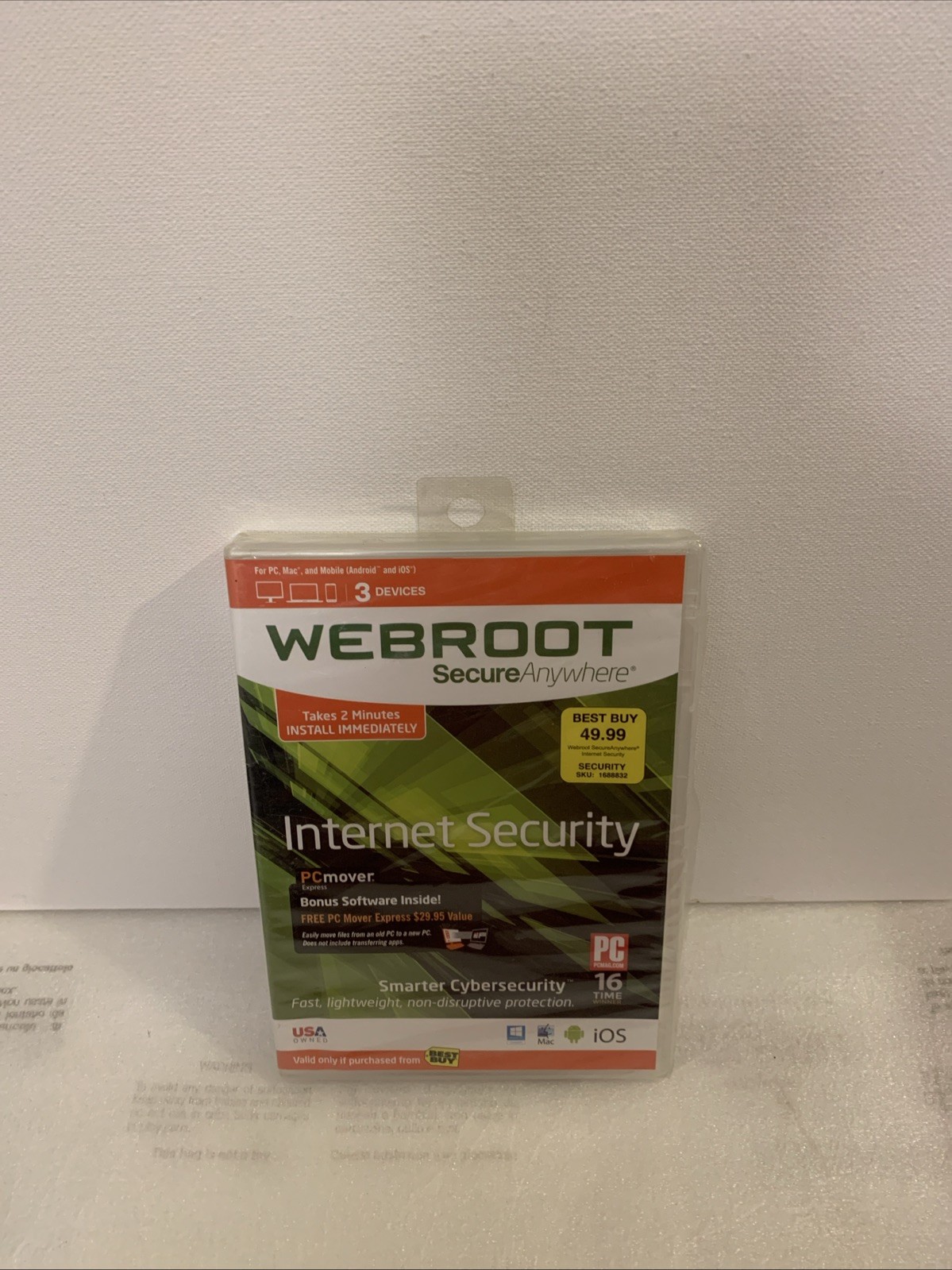 Webroot SecureAnywhere Internet Security - Full Version for Windows & Mac...