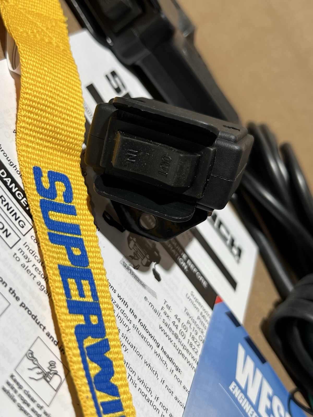 Genuine Superwinch LT3000 Winch Remote & Toggle Switch Control Replacement New