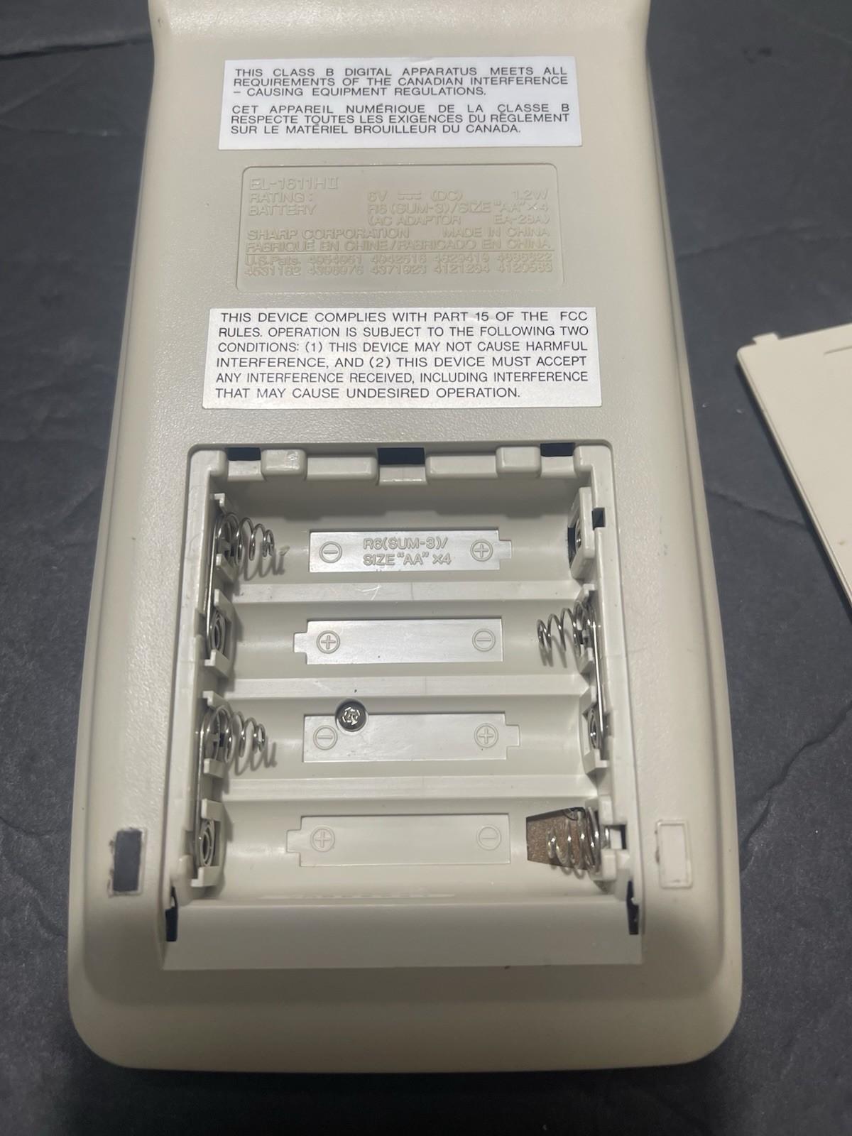 Sharp Elsi Mate EL-1611H Calculator