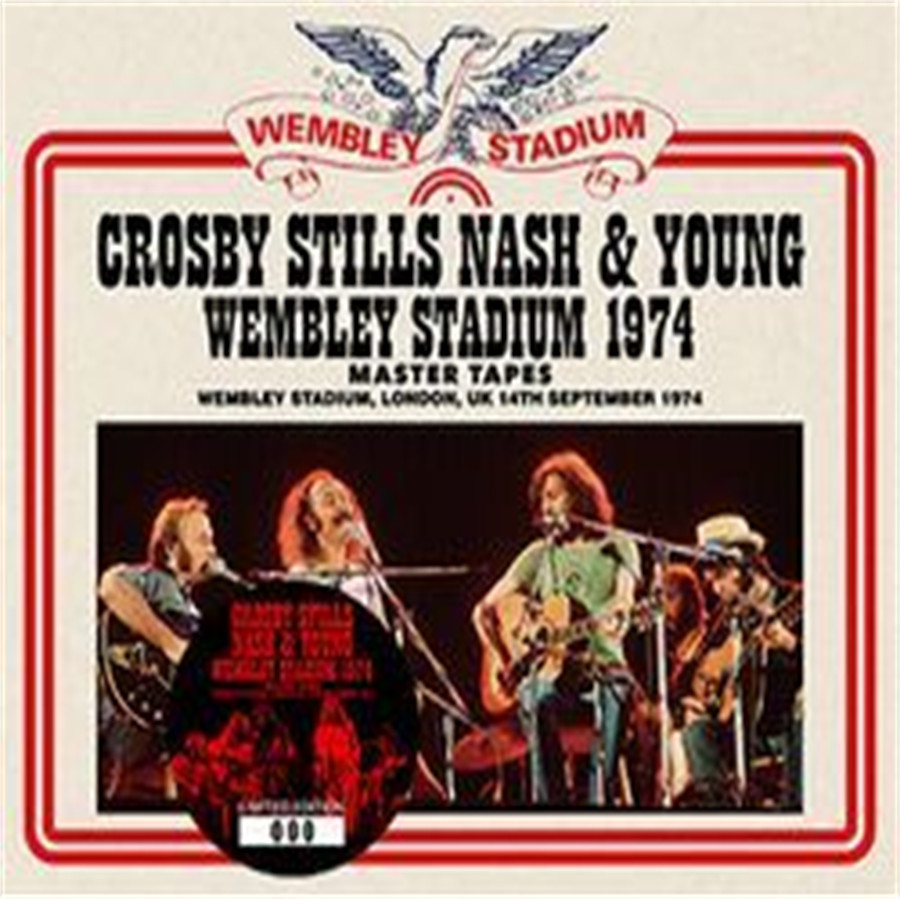 CROSBY,STILLS & NASH & YOUNG / WEMBLEY STADIUM 1974 MASTER TAPES (3CD) New