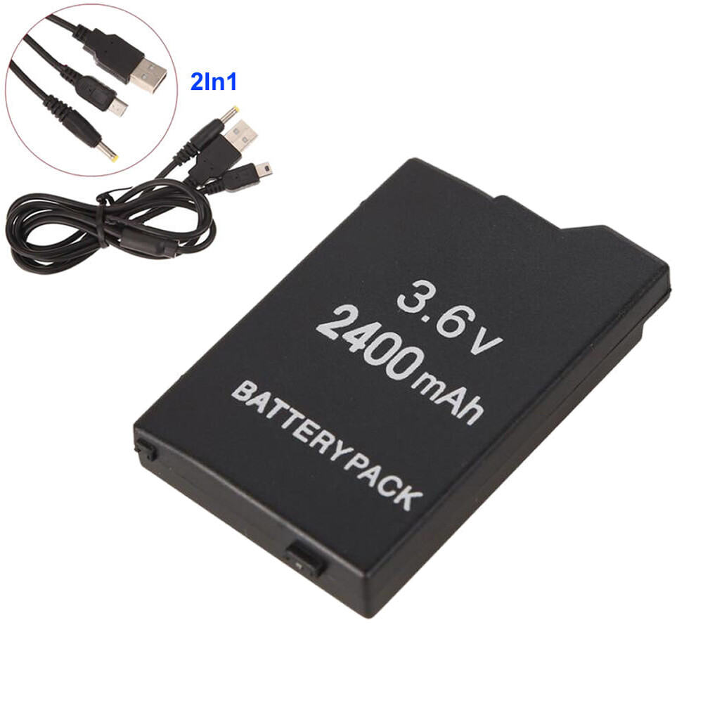 PSP-S110 Battery For Sony PSP-2000,PSP-3000,PSP Lite & Slim +Data charge Cable