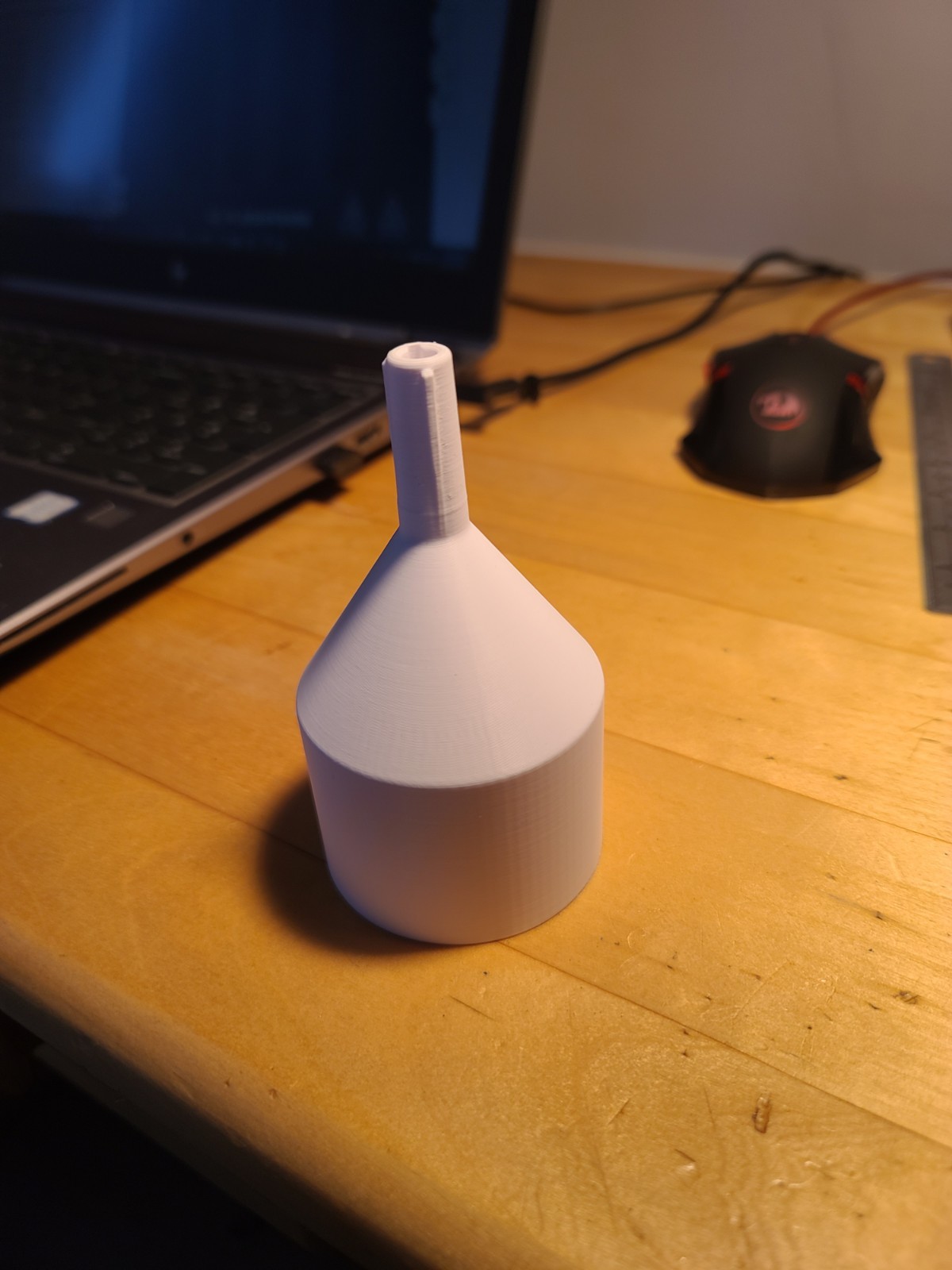 Precision Anti‑Glug Micro Funnel | PETG | Oil, Solvent, Additive, Reloading