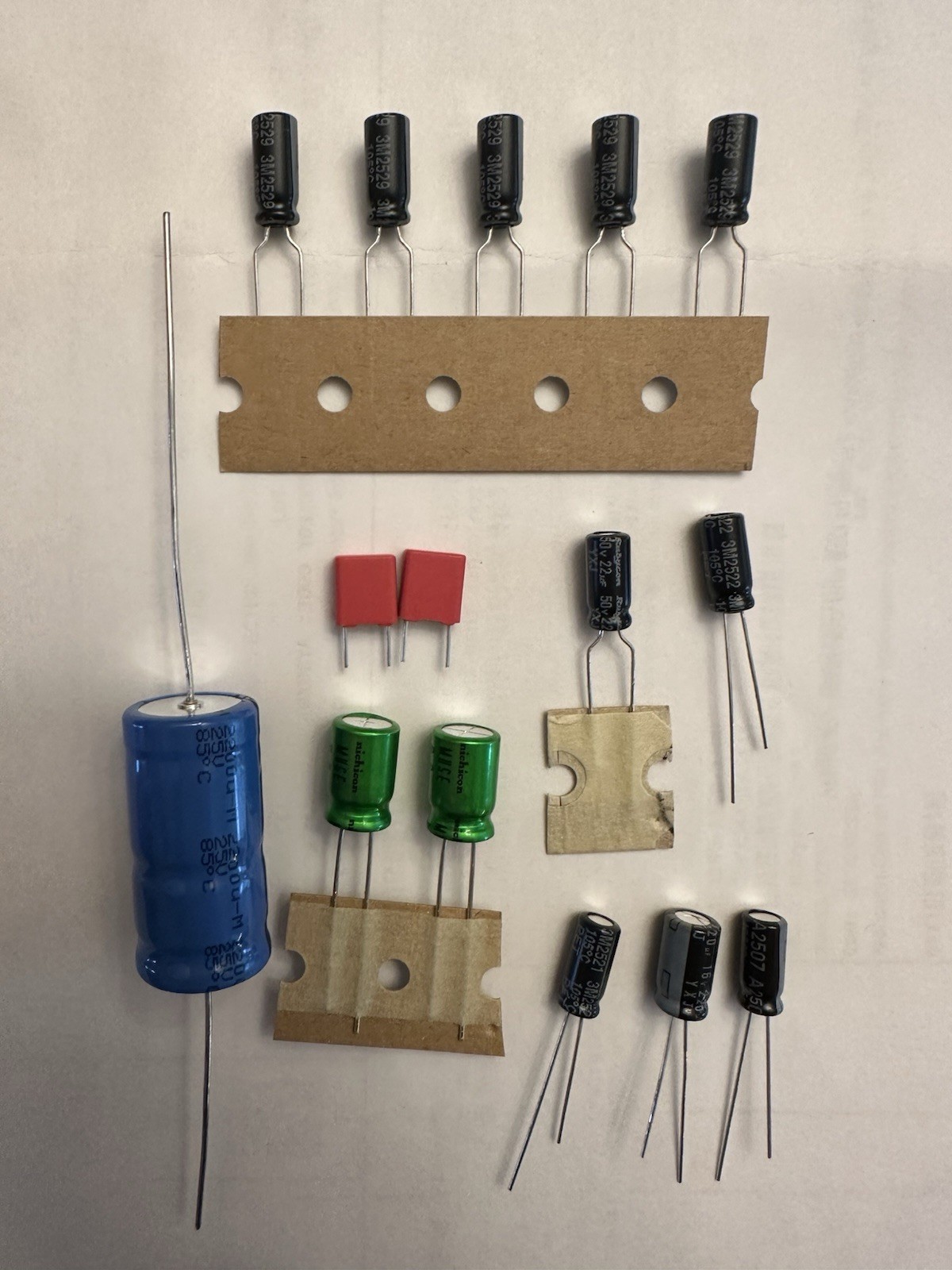 Technics SL-QD33 & Technics SL-QD22 Complete Capacitor Replacement Set