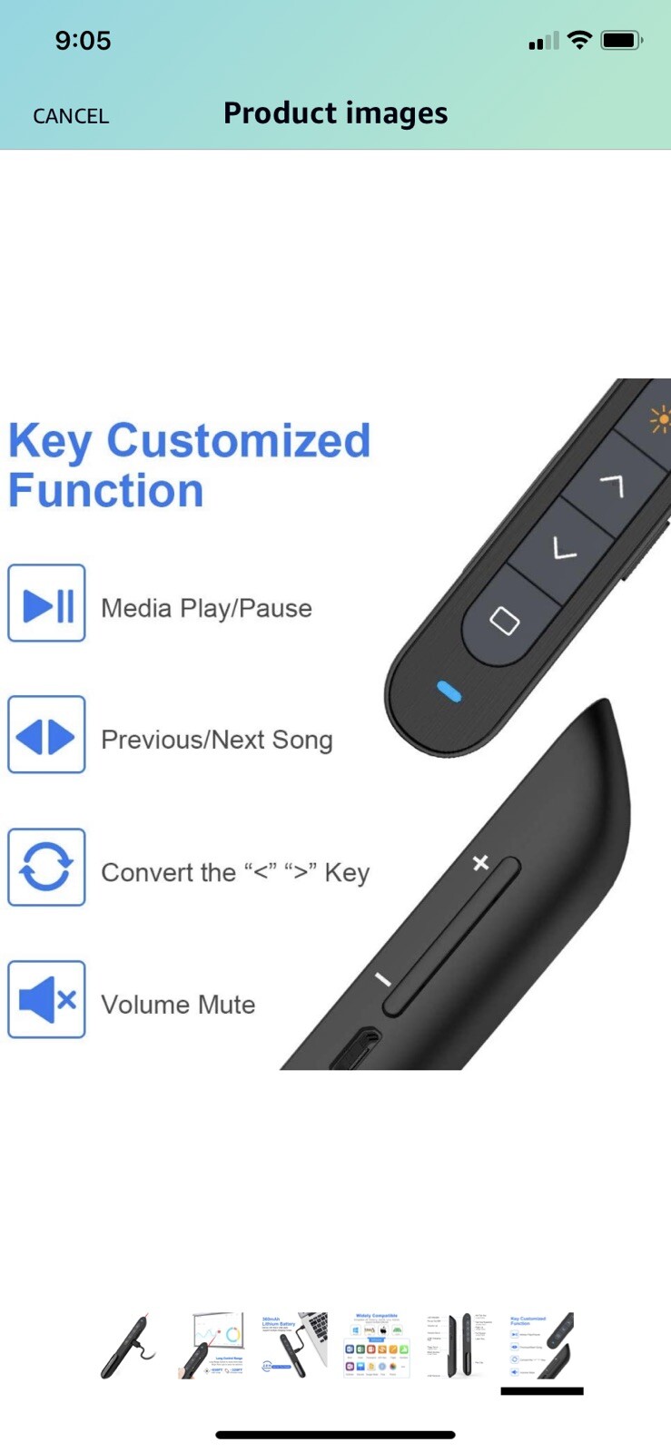 new Norwii professional wireless presenter