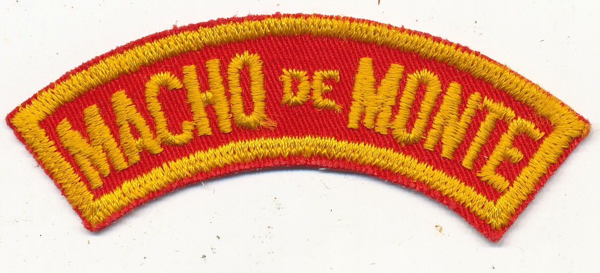 8th Infantry Company patch Macho de Monte Panama Guardia Nacional to PDF