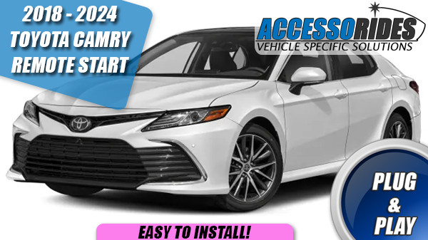 Fits: 2018 - 2024 TOYOTA CAMRY KEY REMOTE START PLUG & PLAY CAR STARTER