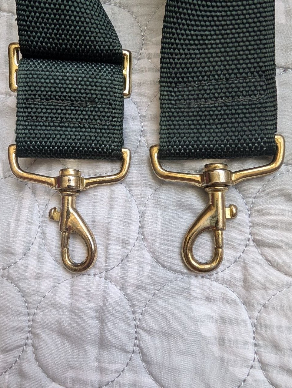 Samsonite Vintage Original Shoulder Strap Green Brown
