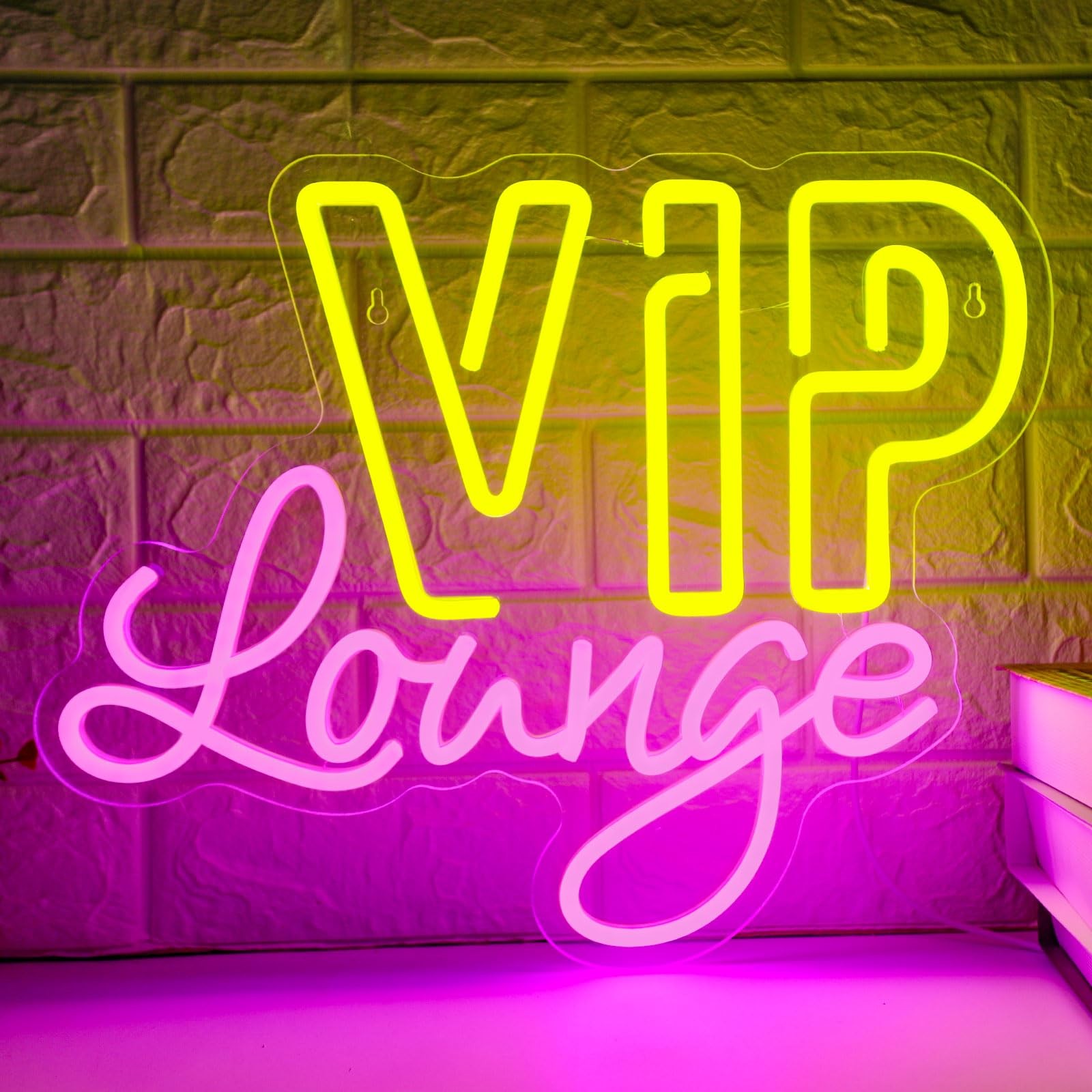 VIP Lounge Neon Signs for Wall Decor, VIP LED Neon Light Signs for Bar, Hotel...