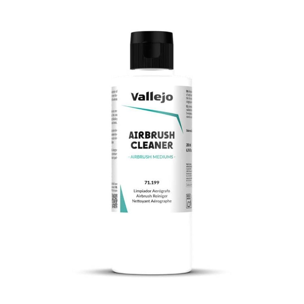 Vallejo - Airbrush Cleaner for Acrylic 6.76 Fl Oz (Pack of 1), Transparent