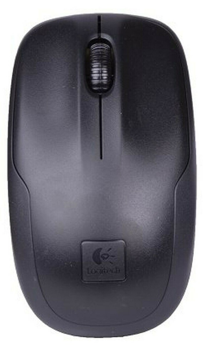Logitech M150 3-Button 2.4GHz USB Wireless Optical Scroll Mouse - Black (/RT6...