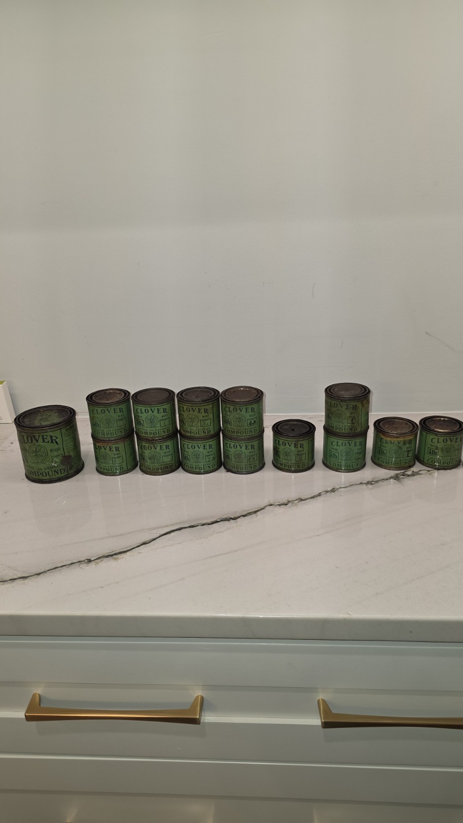 CLOVER Lapping Compound  Grinding Compound Mixed Lot