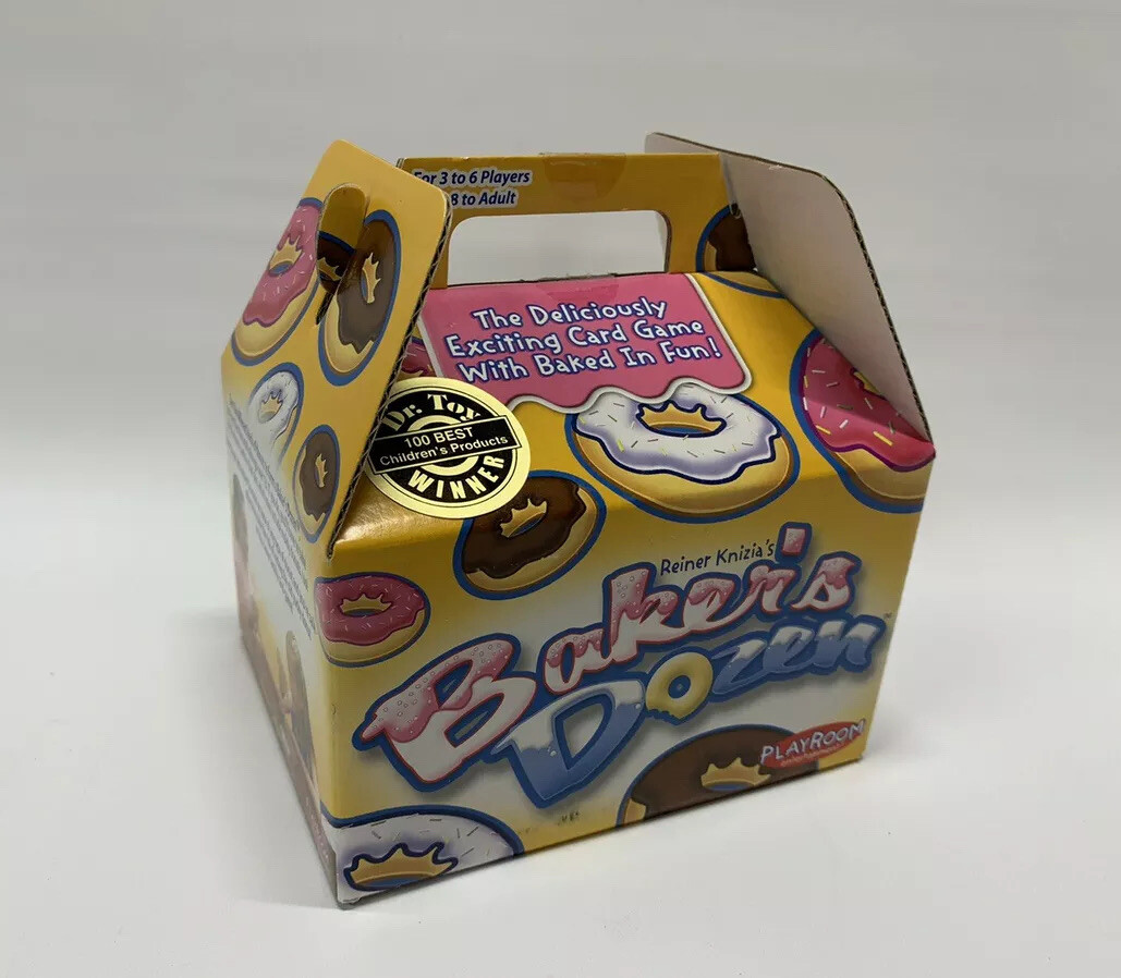 NEW ~ Reiner Knizia’s BAKER’S DOZEN The Deliciously Exciting Family Card Game