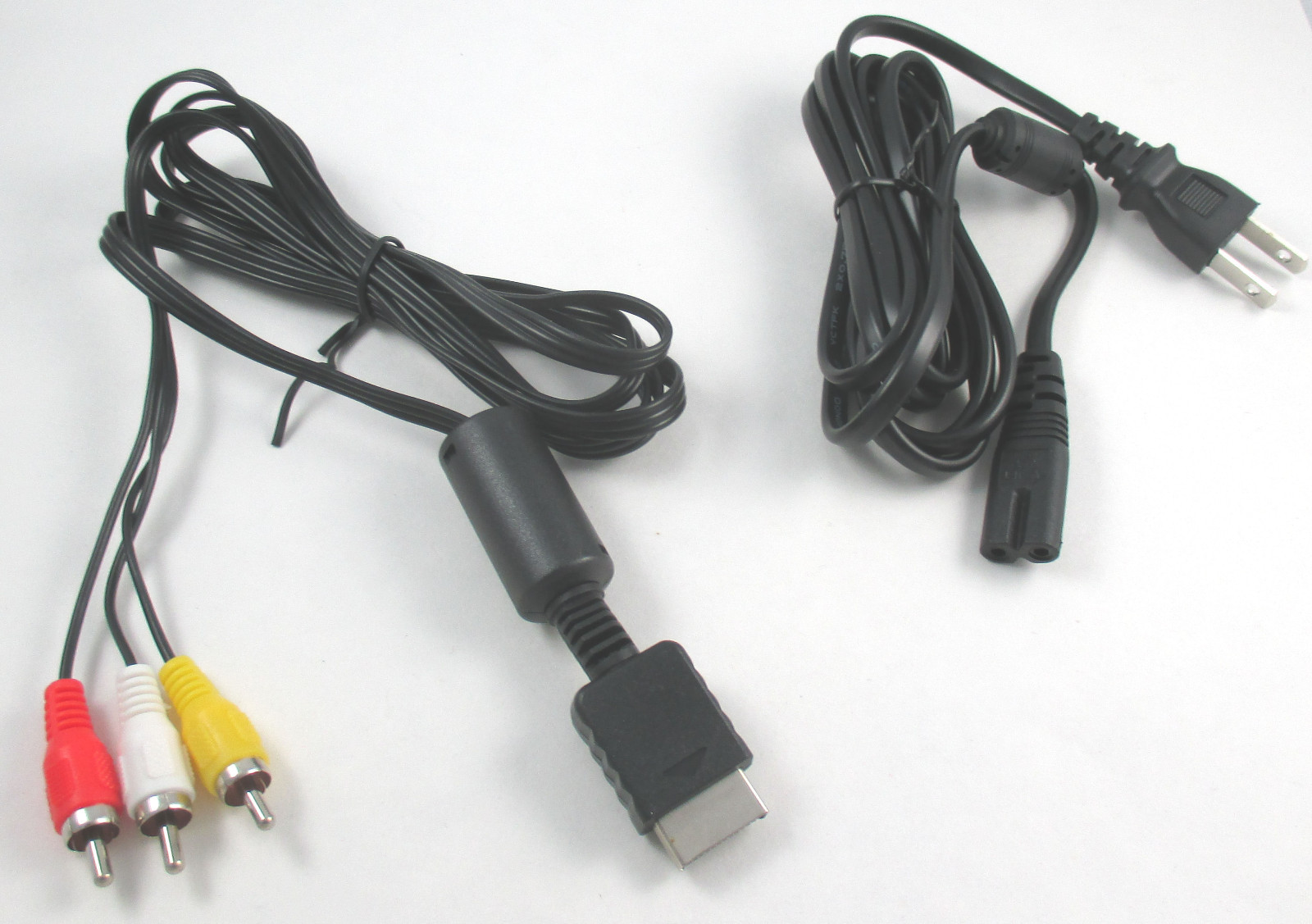 SUPER SLIM PS3 Playstation 3 Hookup Kit Power Cord Composite RCA AV Cable