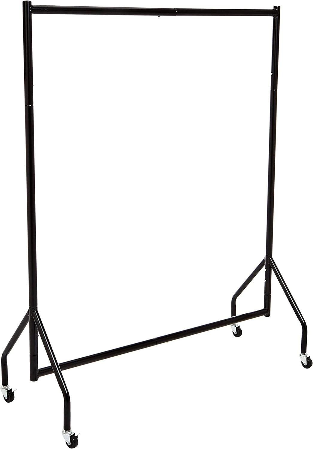 Heavy Duty Rolling Garment Rack Hanging Clothes Organizer Rail Display & Storage