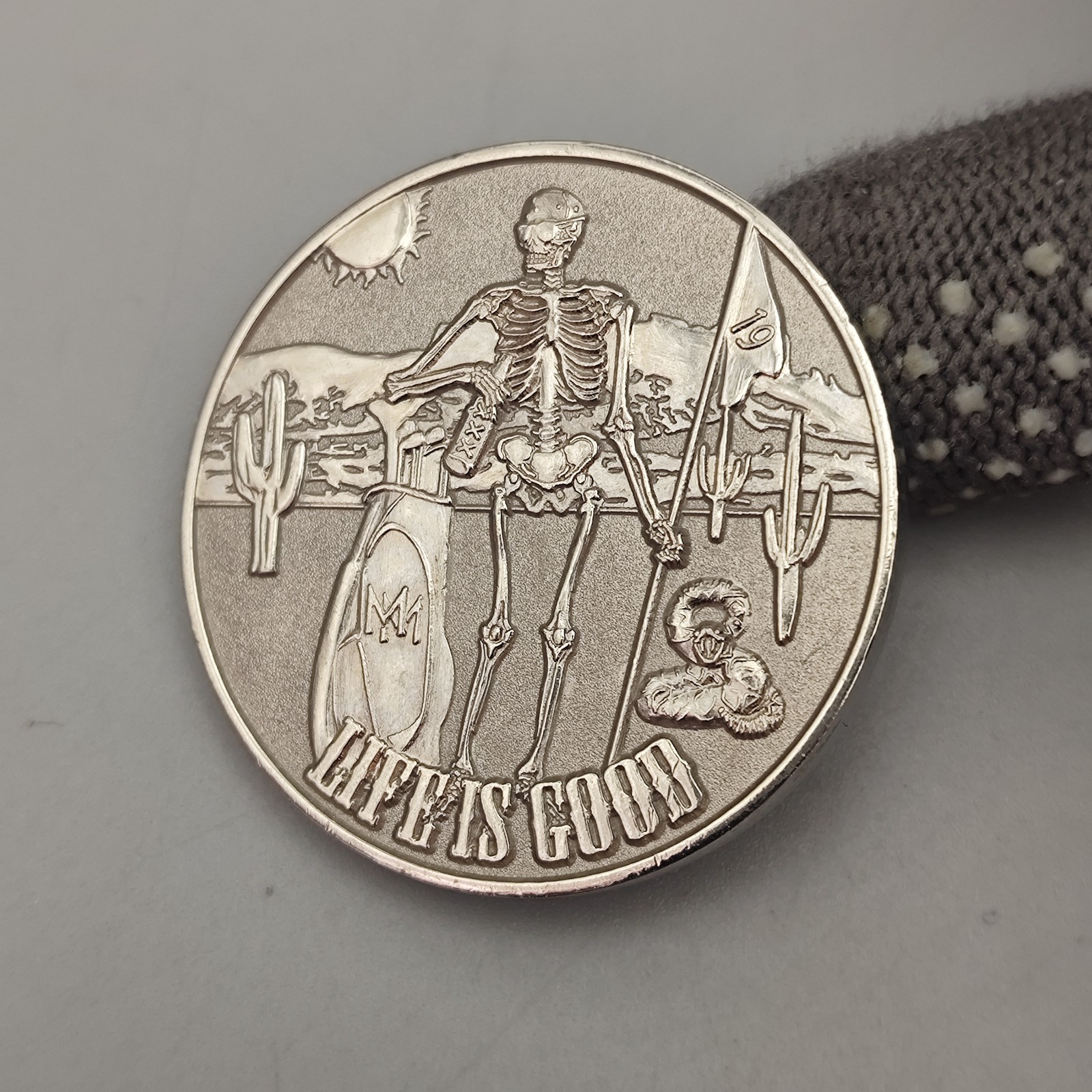 Mesquite Marauders Life Is Good Challenge Coin