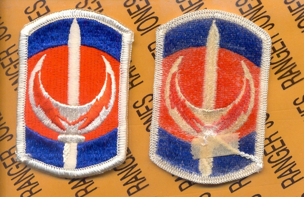 US Army 228th Signal Brigade dress uniform 3" patch m/e
