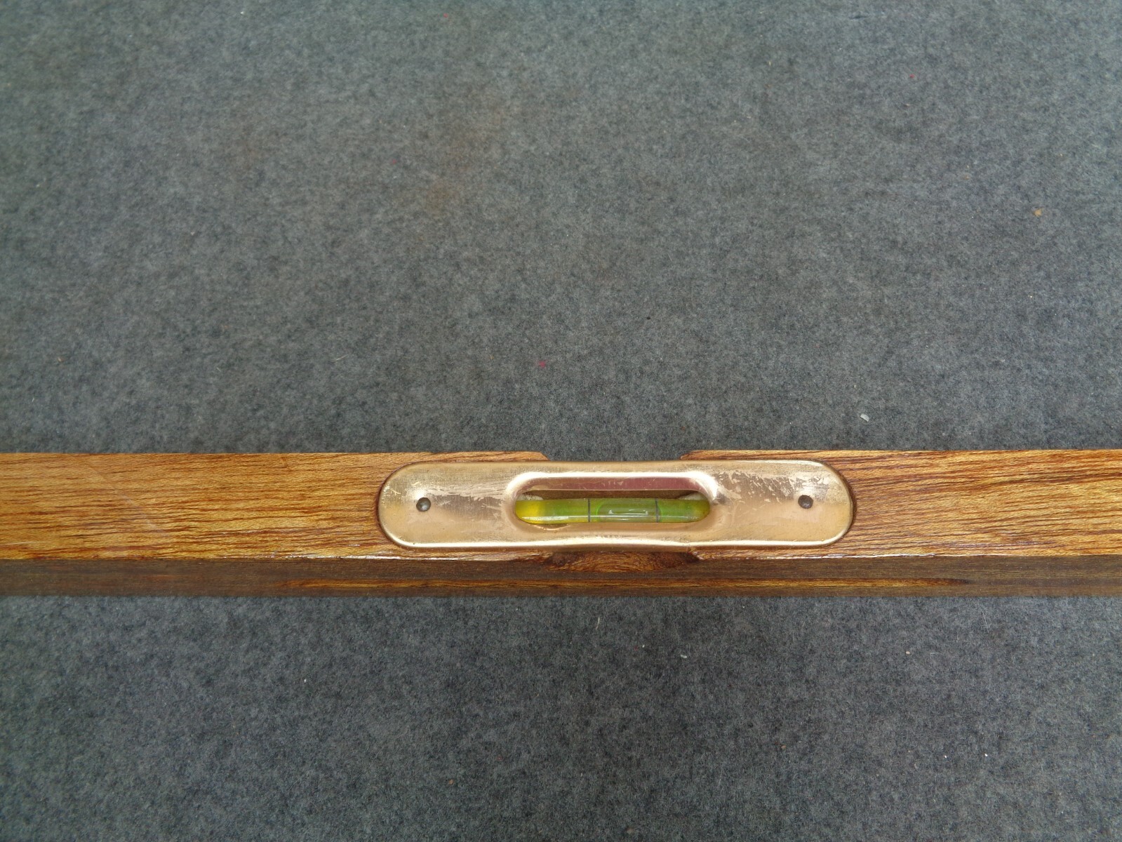 Wood & Brass Level 24" Long