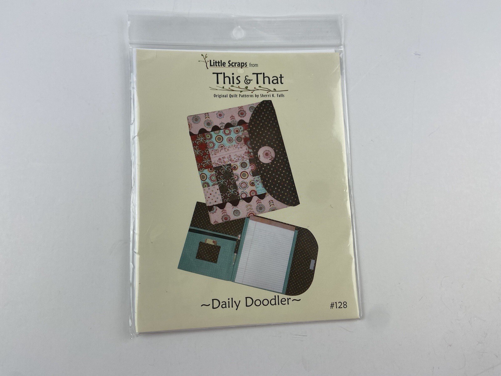 Little Scraps from This & That Daily Doodler Notepad  Keeper Quilt Pattern