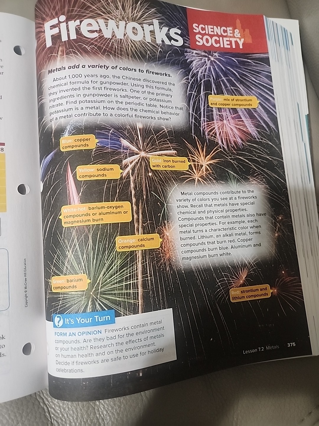 8th Grade 8 McGraw Hill Florida Science Comprehensive Course 3 Student Bundle