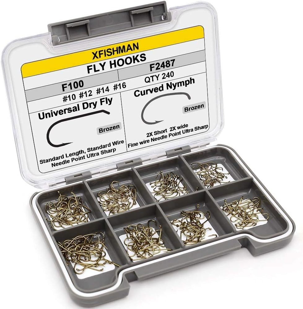 Fly-Hooks-for-Fly-Tying-Dry-Wet-Barbless-BL-Nymph-Flies Curved Czech Scud