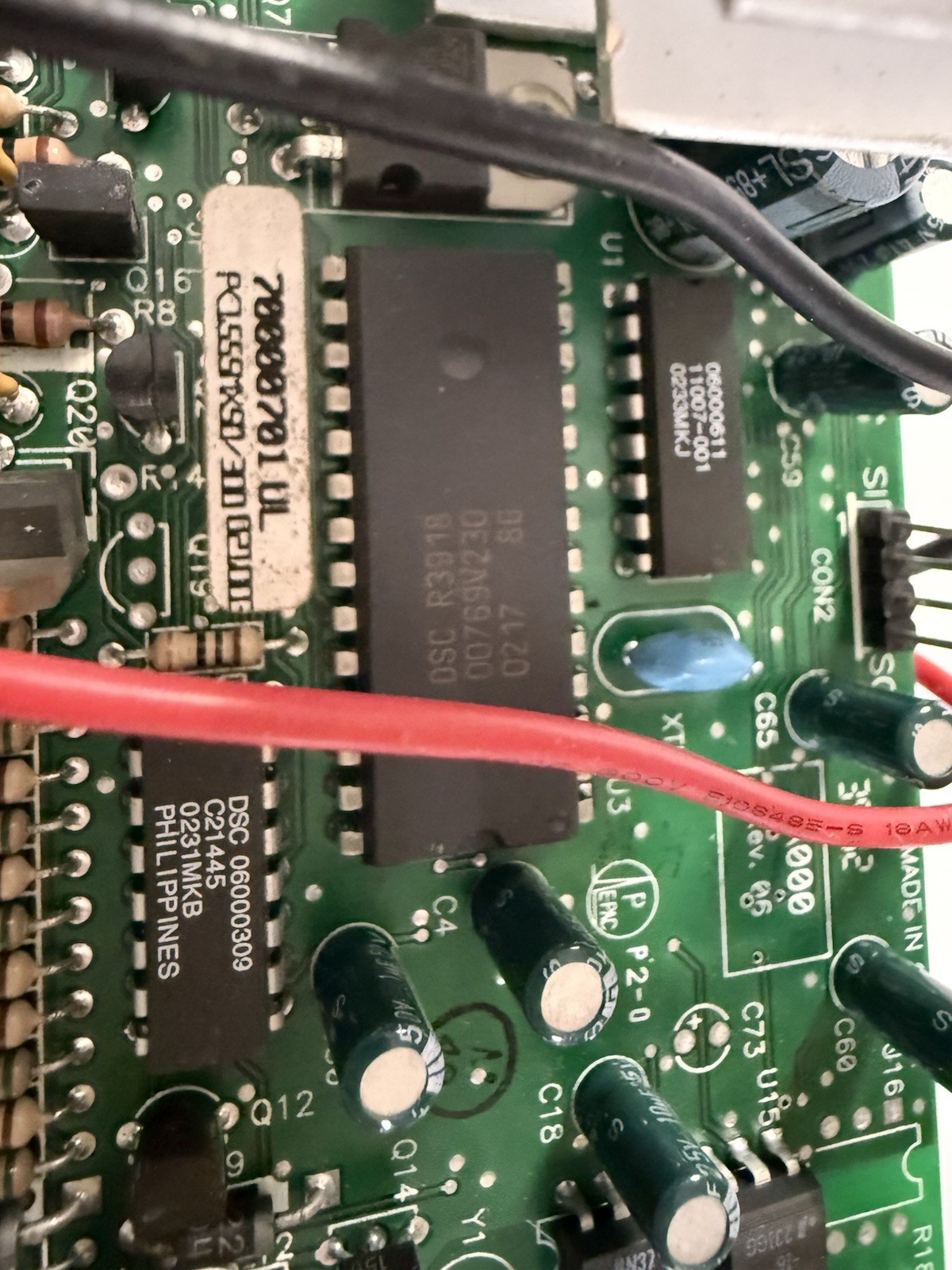 DSC PC1555MX Alarm Control Panel (multi Avail) PC 1555MX