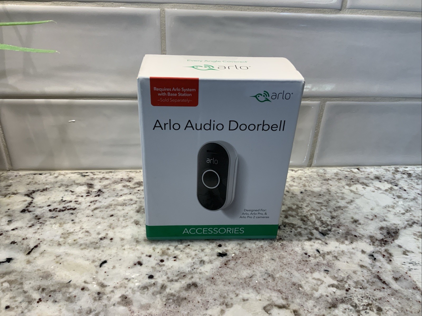 Arlo Smart Audio Doorbell AAD1001-100NAS Brand New Sealed