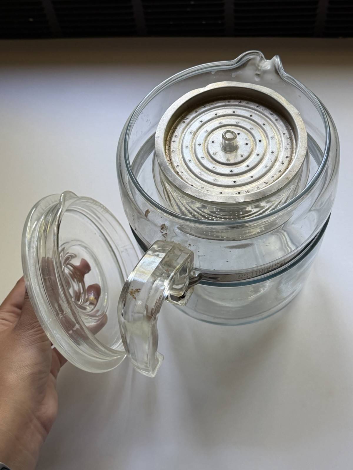 Pyrex Percolator Coffee Pot