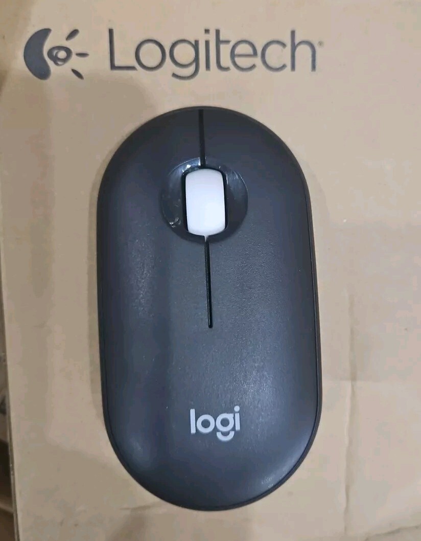 Logitech Pebble Bluetooth PC/MAC Mouse 2 M350S Portable Black 910-007168
